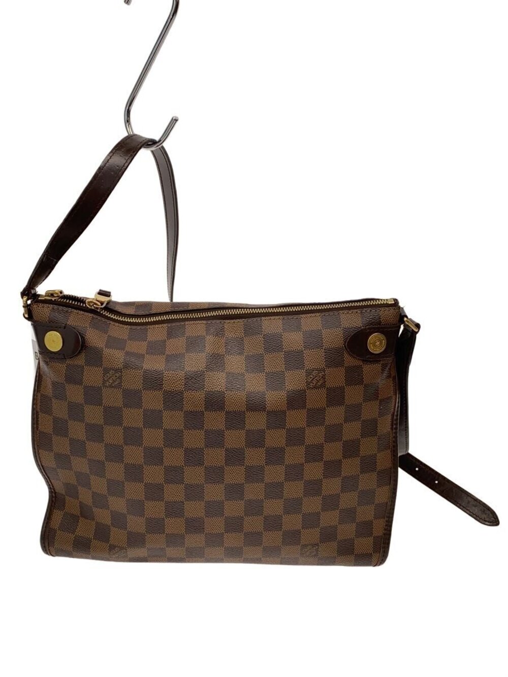 Louis Vuitton Duomo Damier Ebene Brown Shoulder Bag